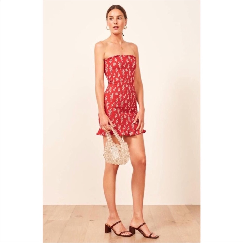 Red Chantilly Dress